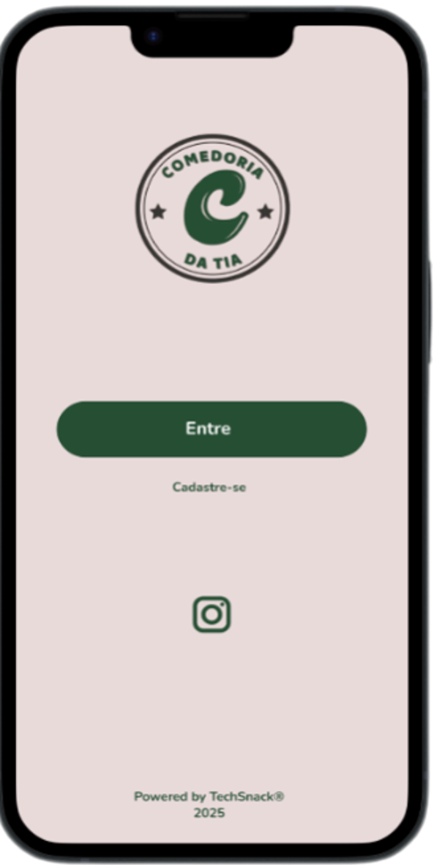 imagem do login mobile